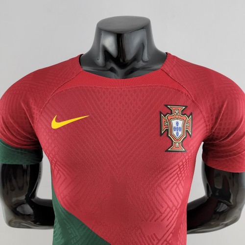 2022 Portugal Home Player Jersey