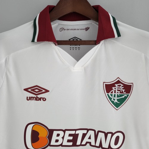 22-23 Fluminense Away White Fans Jersey