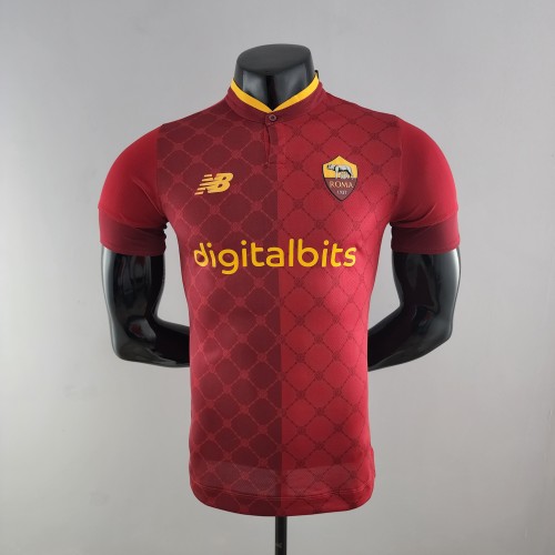 22-23 Roma Home Player Version Jersey