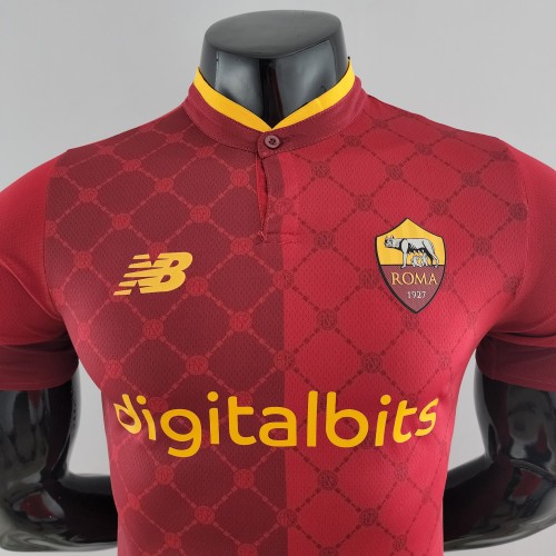 22-23 Roma Home Player Version Jersey
