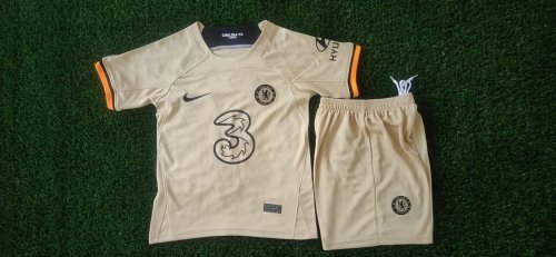 22-23 Chelsea Away kids kit