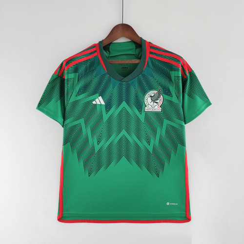 2022 Mexico Home Green Fans Jersey
