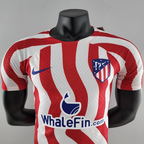 22-23 Atletico Madrid  Home Player Jersey