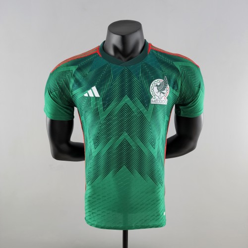 2022 Mexico Home Green Player version Jersey