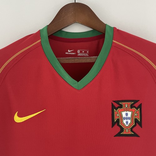 2006 Portugal Home Retro Jersey