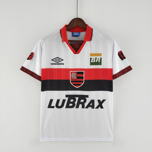 1995 Flamengo Away White Retro Jersey/1995 弗拉门戈客场