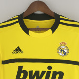11-12 Real Madrid Yellow Goal Keeper Retro Jersey/11-12 皇马守门员