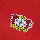 22-23 Leverkusen Home Red Fans Jersey