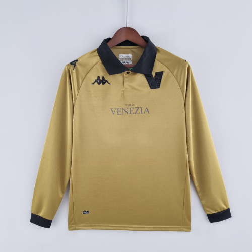 22-23 Venezia FC Gold Long Sleeve Jersey