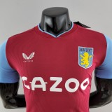 22-23 Aston Villa Home Player Jersey