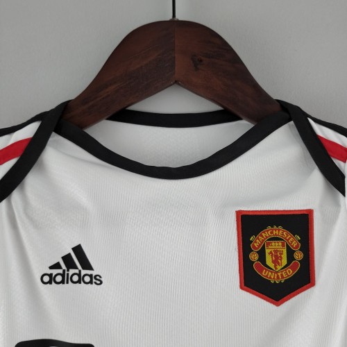 22-23 Manchester United Away Baby crawling suit