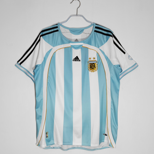 06-07 Argentina Home Retro Jersey