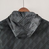 22-23 Sao paulo  Black Windbreaker S-XXL