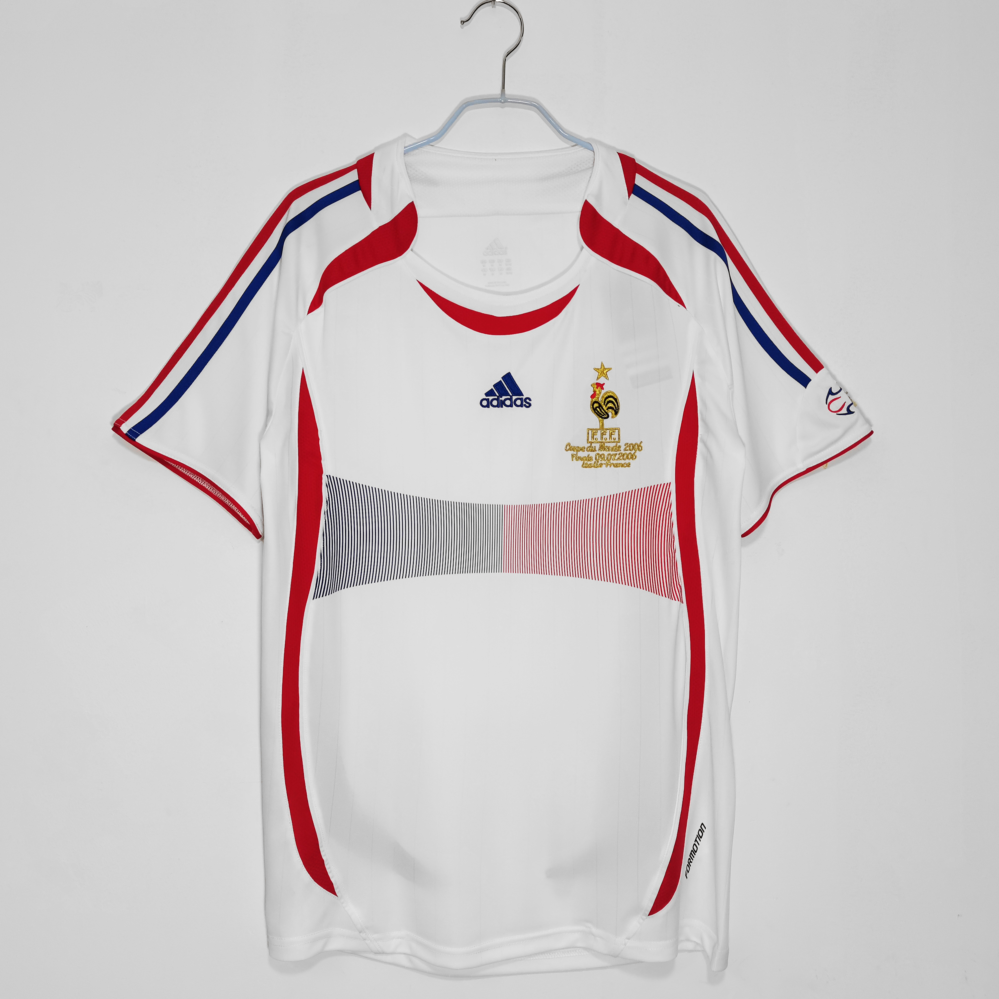【新品】フランス代表 アンリ 正規品 ユニフォーム 2006W杯 Oサイズ 新品】フランス代表 アンリ 正規品 ユニフォーム 2006W杯 O