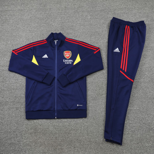 22-23  Arsenal Blue Jacket Suit