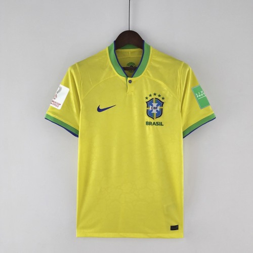 2022 World Cup Brazil Home Fans Jersey/2022 巴西主场球迷