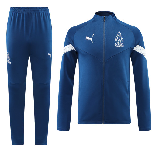 22-23  New Marseille Blue-Black Jacket Suit