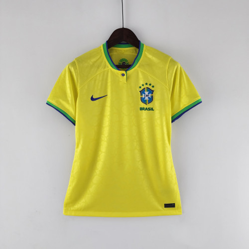 2022 World Cup Brazil Home Woman Jersey/2022巴西主场女装