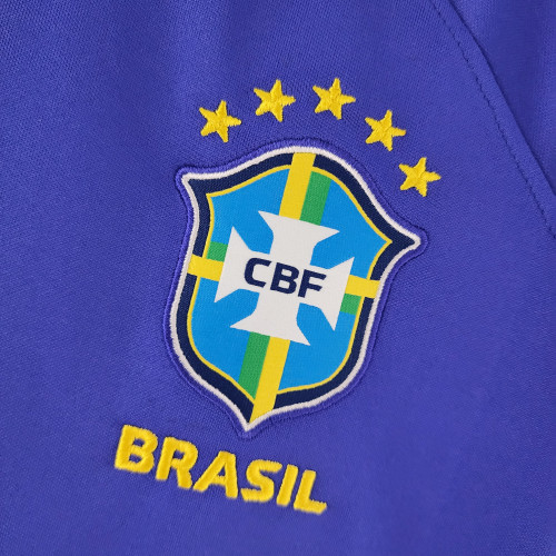 2022 World Cup Brazil Away Woman Jersey