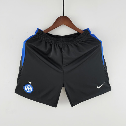 22-23 Inter Milan Home Black Shorts