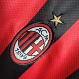 22-23 AC Milan Home Long Sleeve Jersey