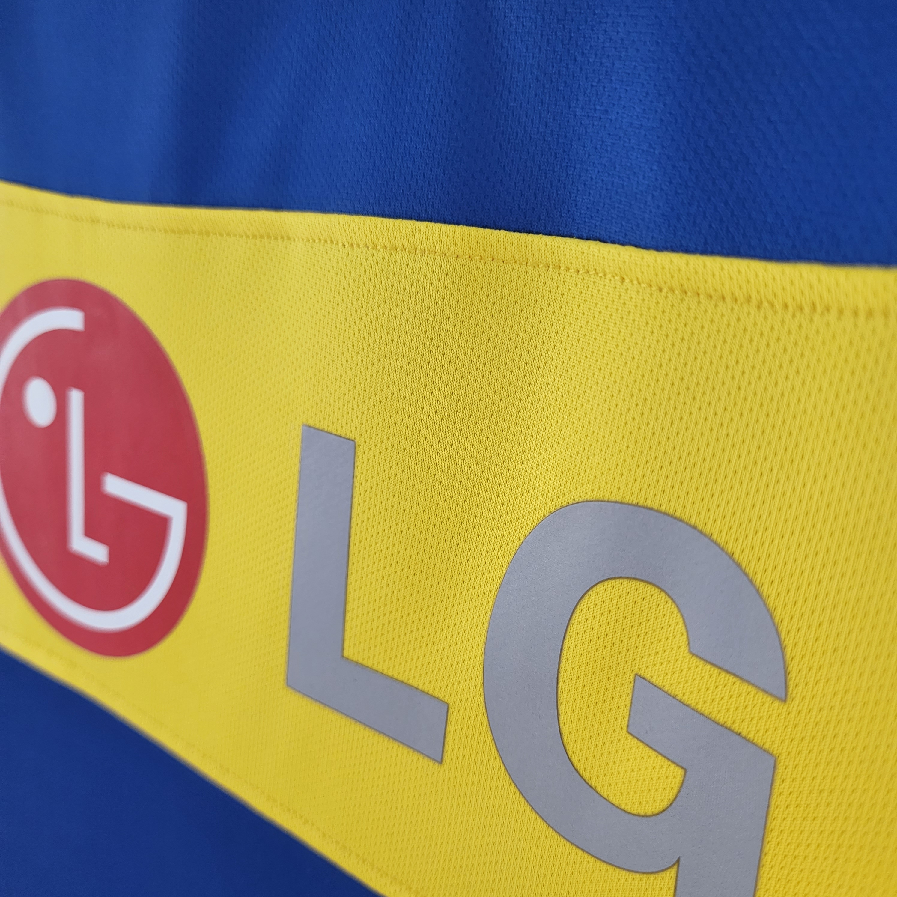 09-10 Boca Juniors Home Retro Jersey