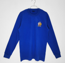 1968 Manchester United  Light Blue Long Sleeve Retro  Jersey/1968 曼联长袖