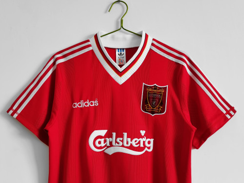 95-96  Liverpool Home Retro  Jersey
