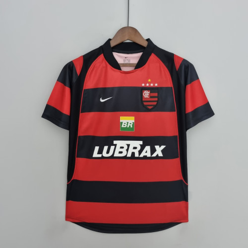 03-04 Flamengo Home  Retro Jersey