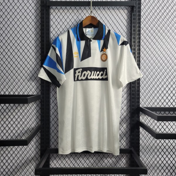 92-93 Inter Milan Away Retro Jersey/92-93 国米客场