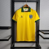 1988-1990 Brazil Home Retro Jersey