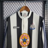 95-97 Newcastle United Home Long Sleeve Retro Jersey/95-97 纽卡斯尔联主场长袖