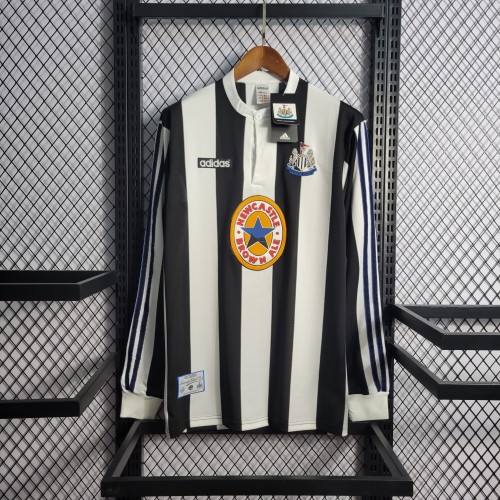95-97 Newcastle United Home Long Sleeve Retro Jersey