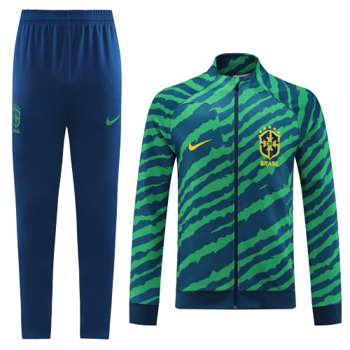 2022  Brazil Green  Jacket Suit