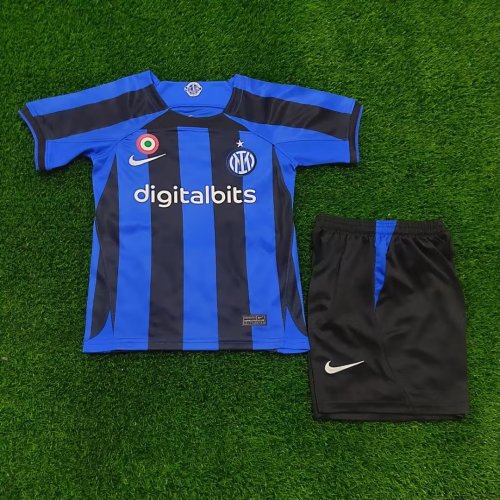 22-23 Inter Milan Home Blue Kid Kit