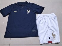 2022 France Home Kid Kit/2022 法国主场童装