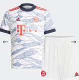 21-22 Bayern Munich Third Kids Kit/21-22 拜仁二客童装
