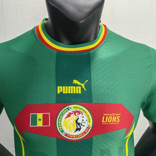 2022 Senegal Green Player version Jersey