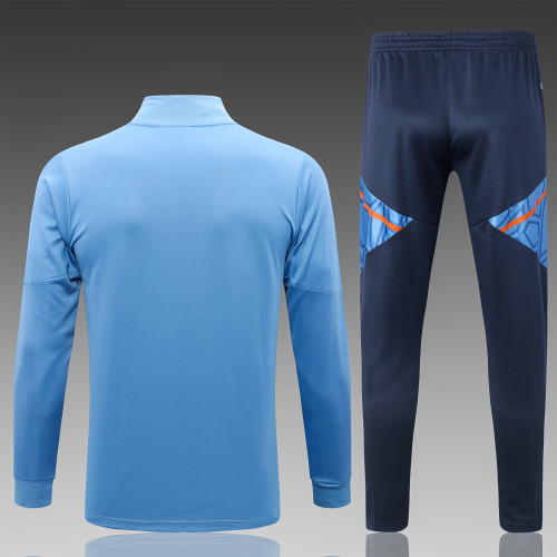 22-23 Manchester City Blue Jacket Suit