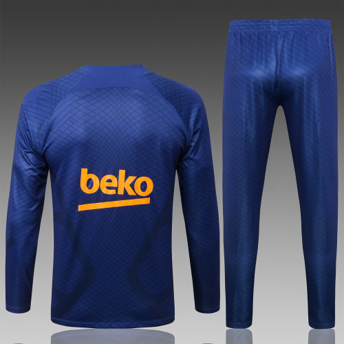 22-23 Barcelona Blue Training suit