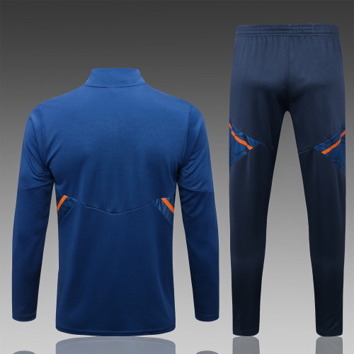 22-23 Manchester United Blue Training suit