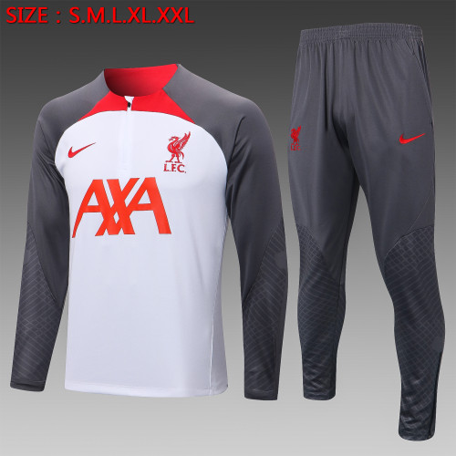 22-23 Liverpool White Training suit