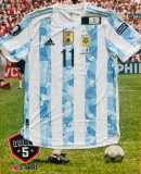 2021 Argentina Home Player Jersey/2021 阿根廷主场球员版2星