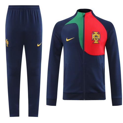 22-23  Portugal Blue Jacket Suit