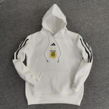 2022  Argentina Black and White Hoodie