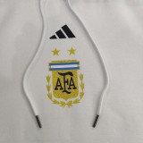 2022  Argentina Black and White Hoodie