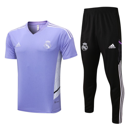 22-23 Real Madrid Short Sleeve Suit