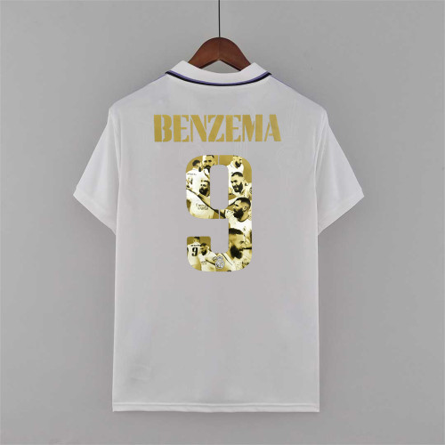 22-23 Real Madrid Home 9# BENZEMA  Ballon Fans Jersey