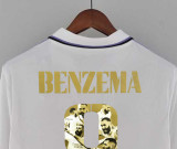 22-23 Real Madrid Home 9# BENZEMA  Ballon Fans Jersey/22-23 皇马主场9号球星球迷版