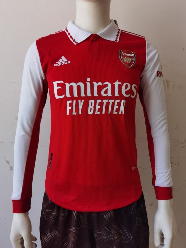 22-23 Arsenal Home Long sleeve Player Version Jersey